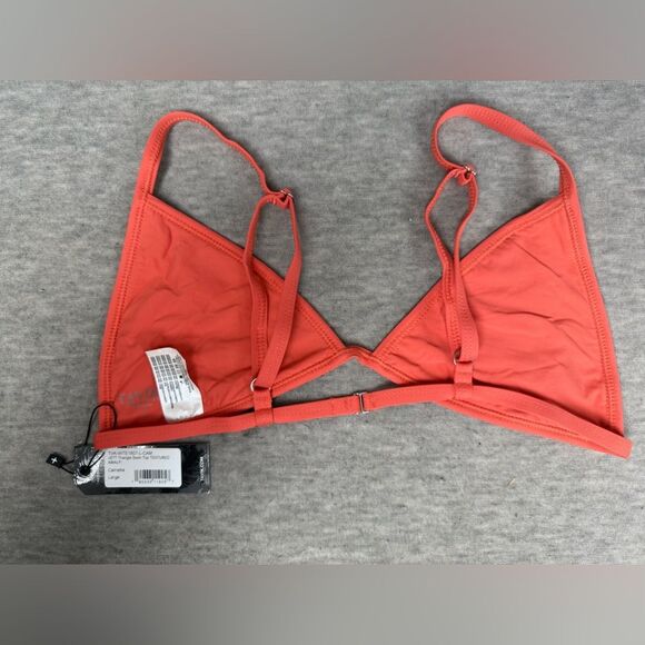 Tavik Jett Triangle Bikini Set Women's Large Camellia Nylon Stretch Swimwear - Picture 5 of 6